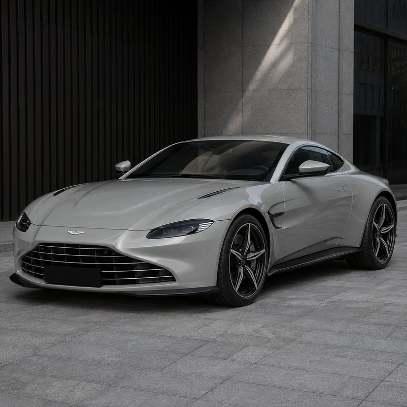TPU Silver Fox Gray - Aston Martin Vinyl Wrap