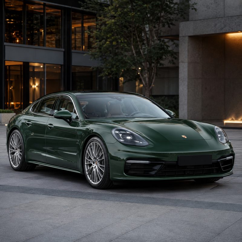 TPU Aventurine Green - Porsche Vinyl Wrap