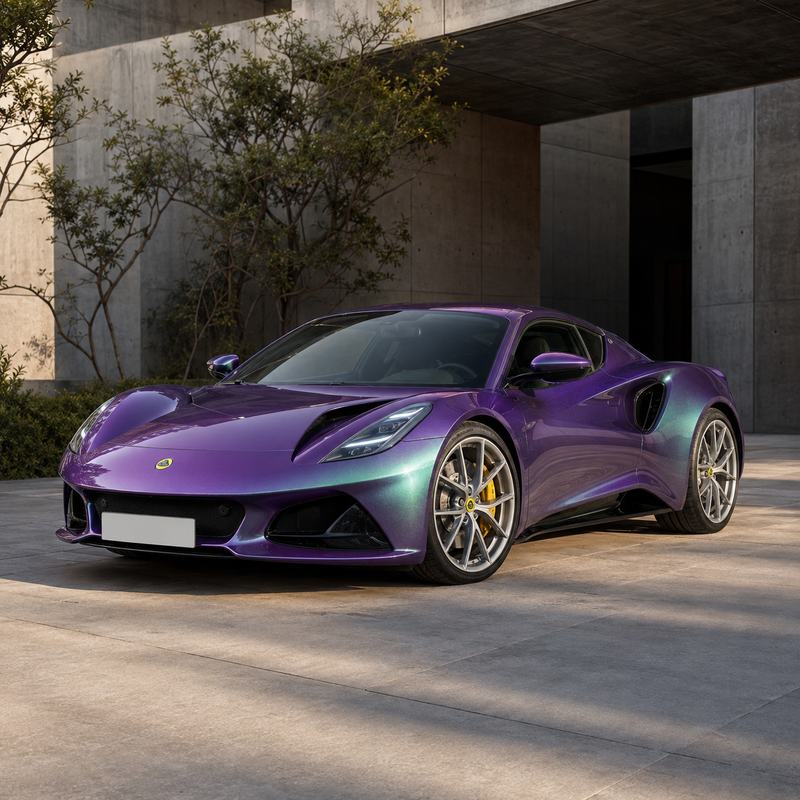 TPU Aurora Diamond Purple-Green Vinyl Wrap