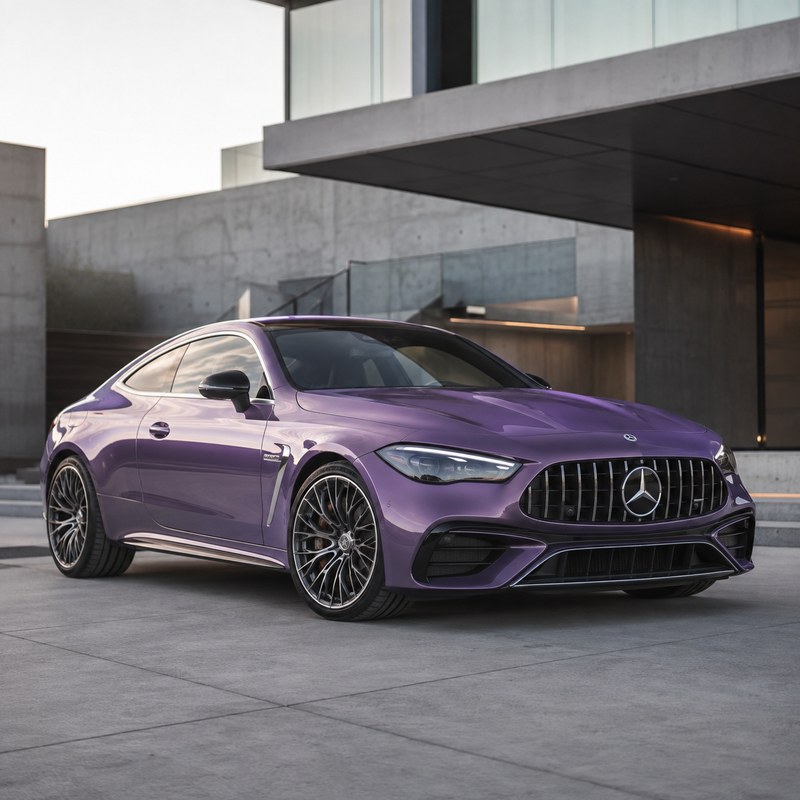 TPU Silver Illusion Purple Vinyl Wrap