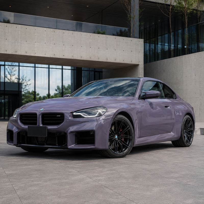 TPU Capri Grey Purple Vinyl Wrap