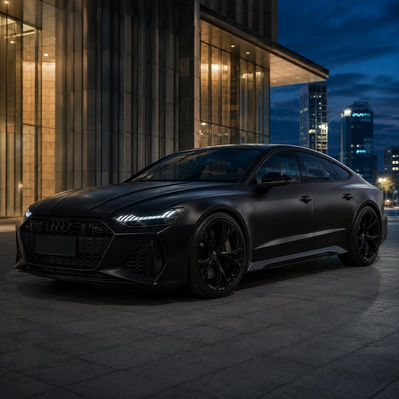TPU Satin Starliaht Black Vinyl Wrap