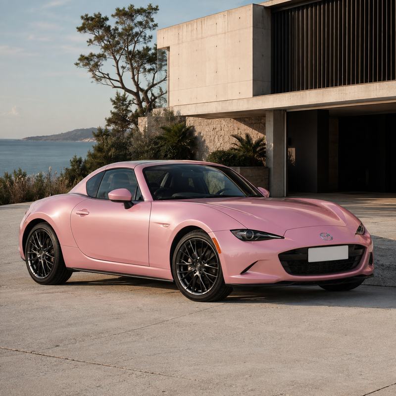 TPU Satin Lolita Pink Vinyl Wrap