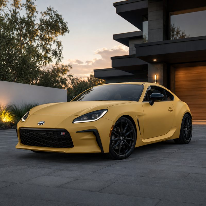 TPU Moran Yellow (Matte) Vinyl Wrap
