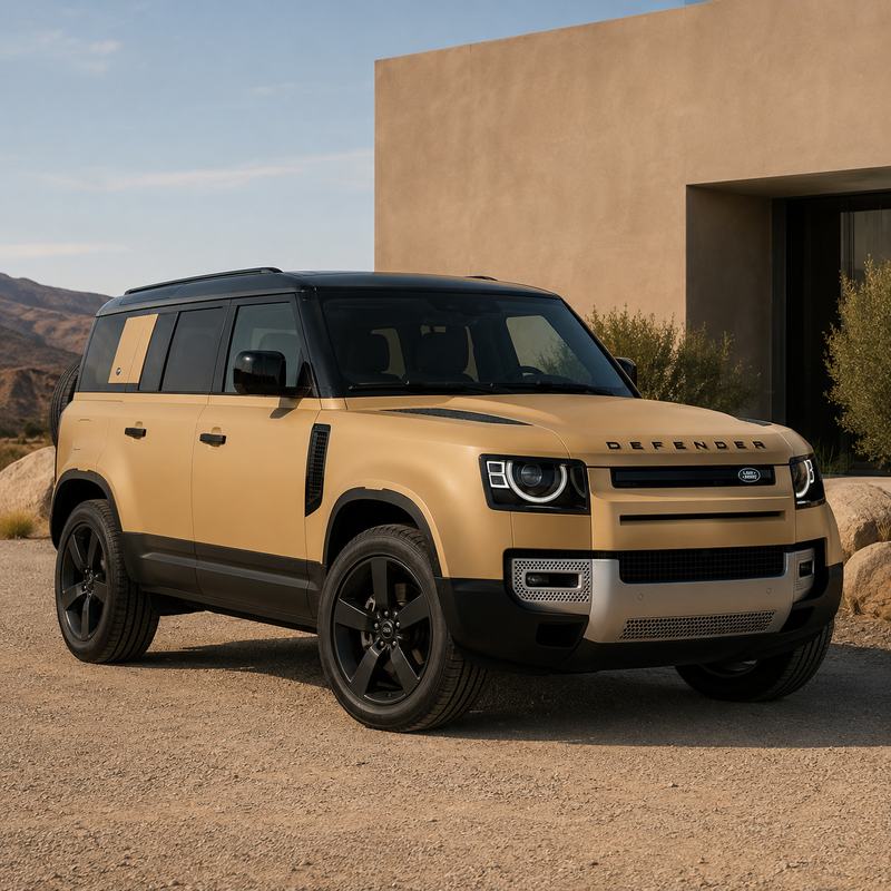 TPU Ultra-Matte Sahara Yellow Vinyl Wrap