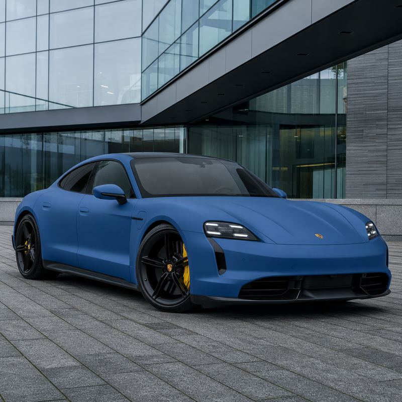 TPU Somato Blue (Matte) Vinyl Wrap