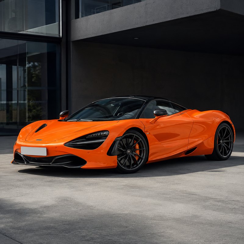 TPU Mclaren Orange Vinyl Wrap