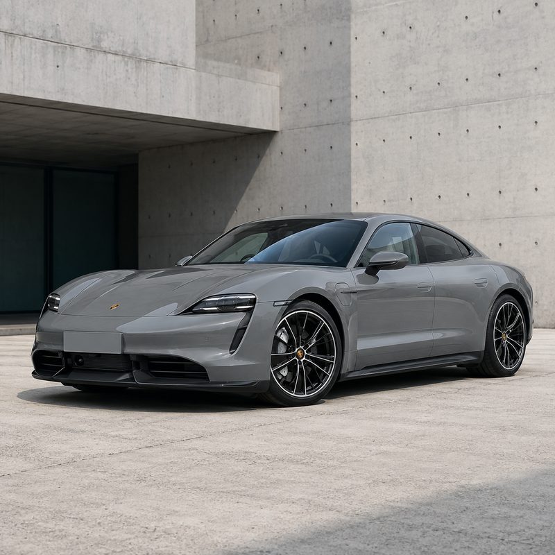 TPU Porsche Grey Vinyl Wrap