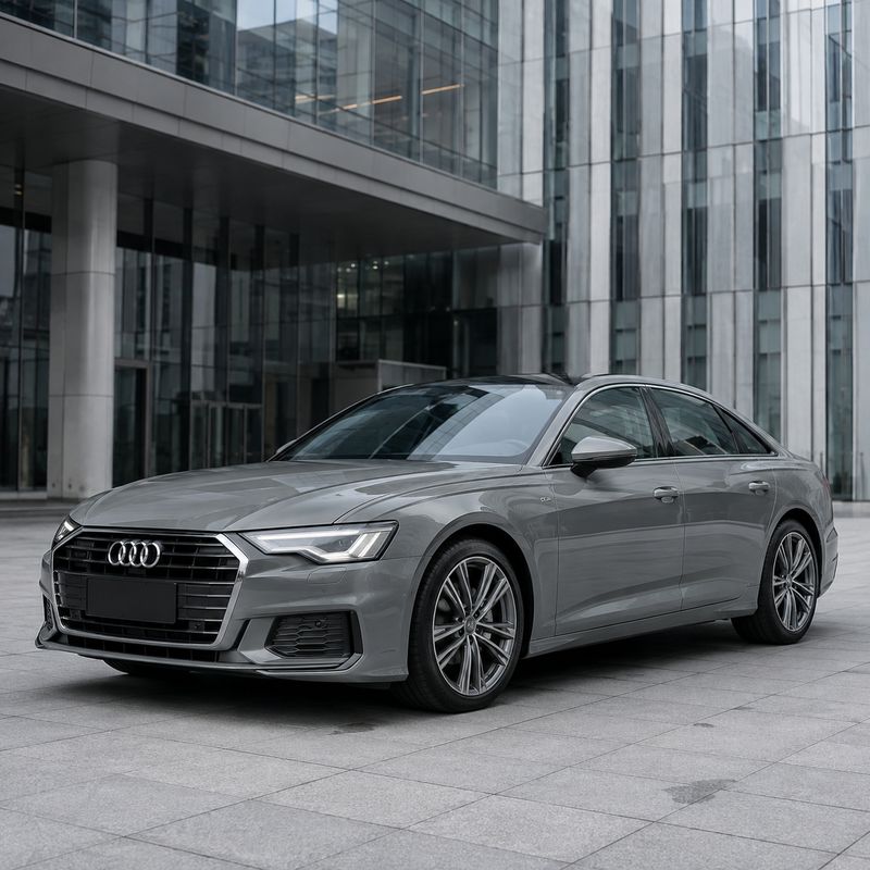 TPU Audi Nardo Grey Vinyl Wrap