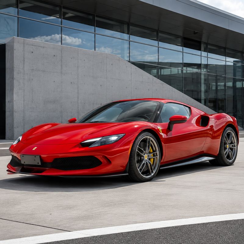 TPU Ferrari Red Vinyl Wrap