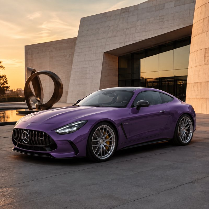 TPU Sunset Purple Vinyl Wrap
