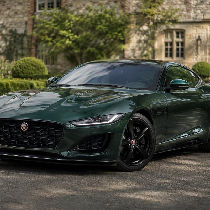 TPU Jaguar British Racing Green Vinyl Wrap