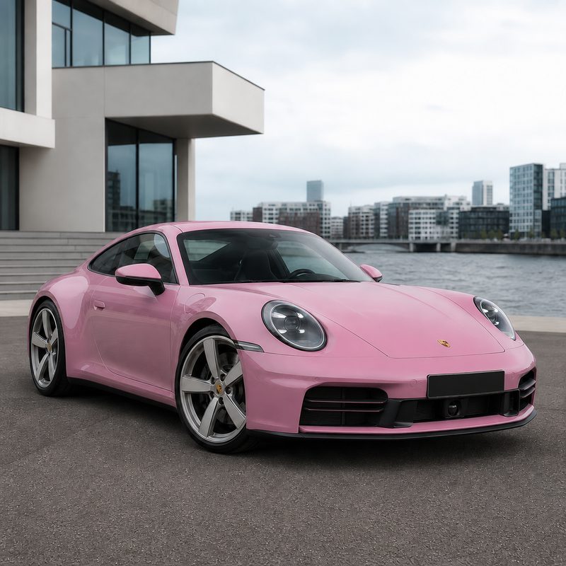 TPU Lcy Berry Pink Vinyl Wrap