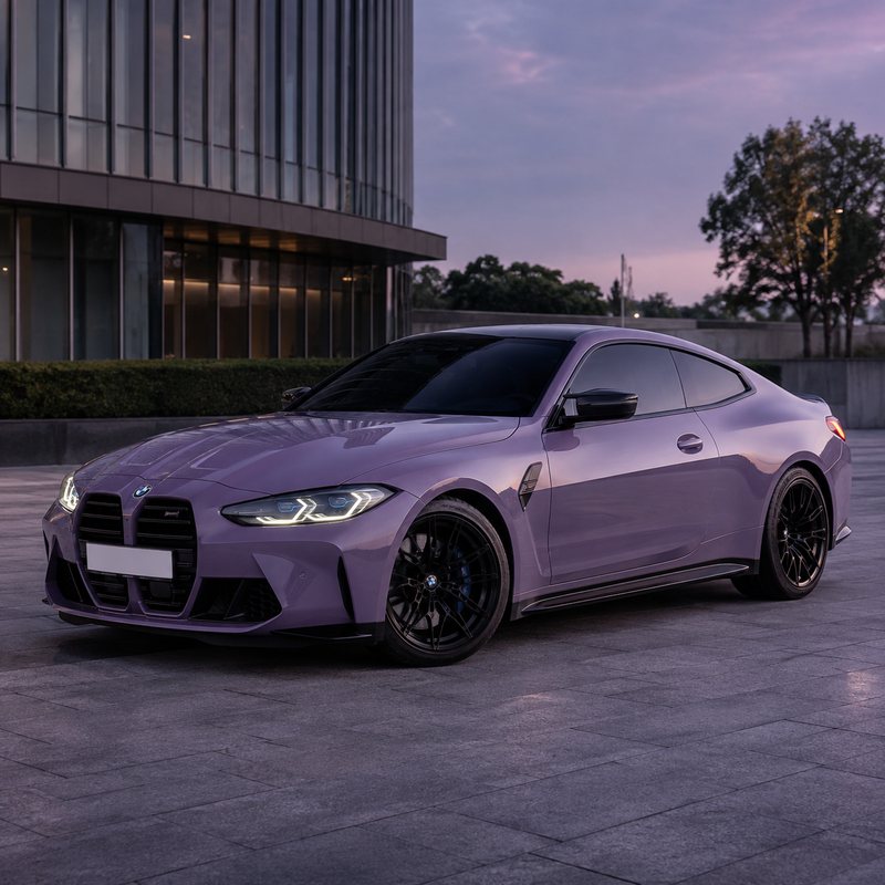 TPU Xing Dai Purple Vinyl Wrap