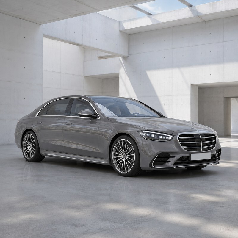 TPU Moonlight Grey - Mercedes-Benz Vinyl Wrap view 2