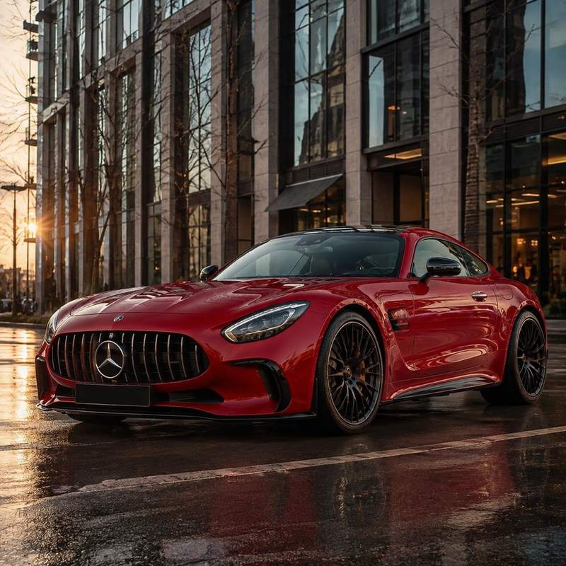 TPU Glazed Pagoda is red Vinyl Wrap view 2