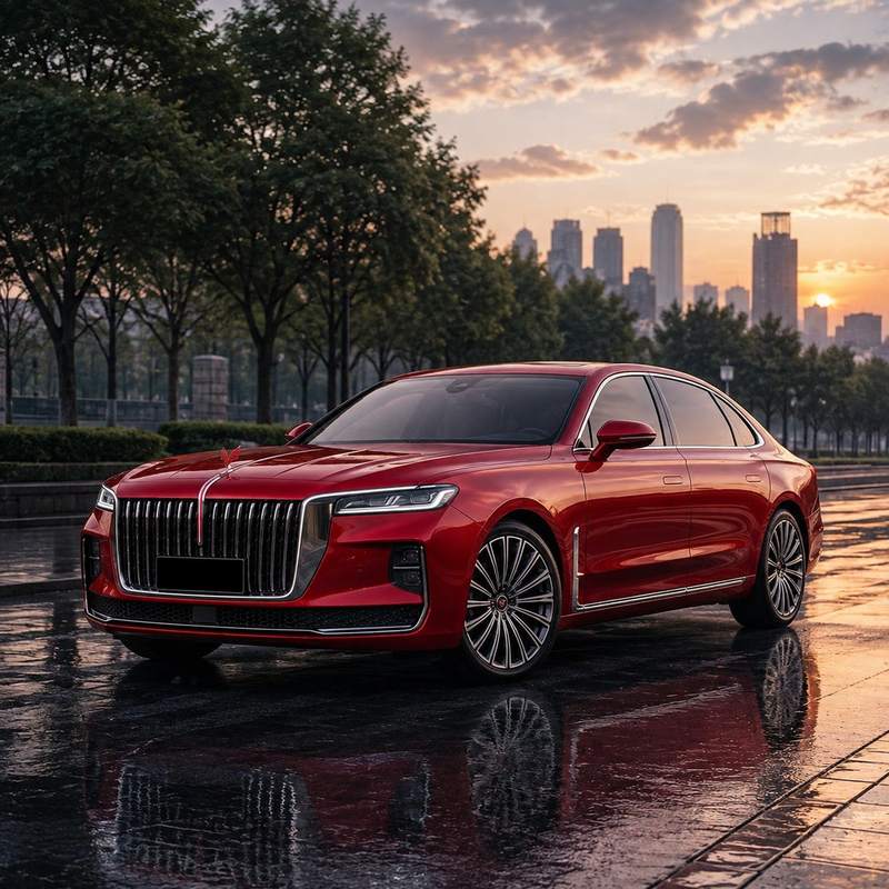 TPU Akakin-Hongqi Vinyl Wrap view 2