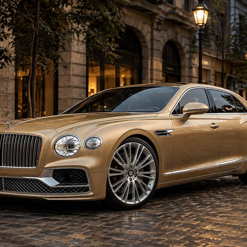 TPU Milan Gold Vinyl Wrap view 2