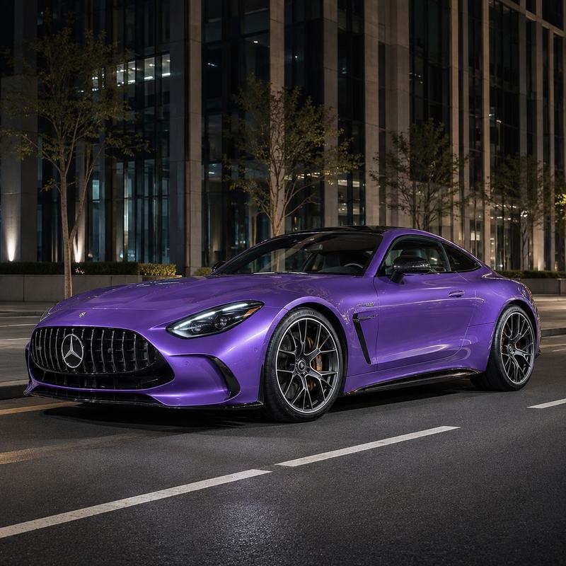 TPU Dreamy - Iridescent Spectral Purple Vinyl Wrap view 2