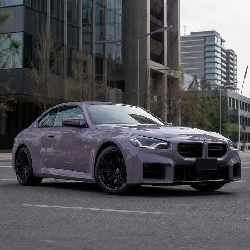 TPU Capri Grey Purple Vinyl Wrap view 2