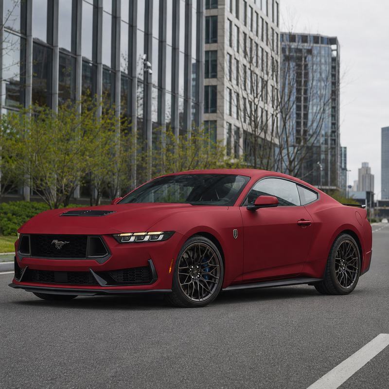 TPU Dragon Blood Red (Matte) Vinyl Wrap view 2