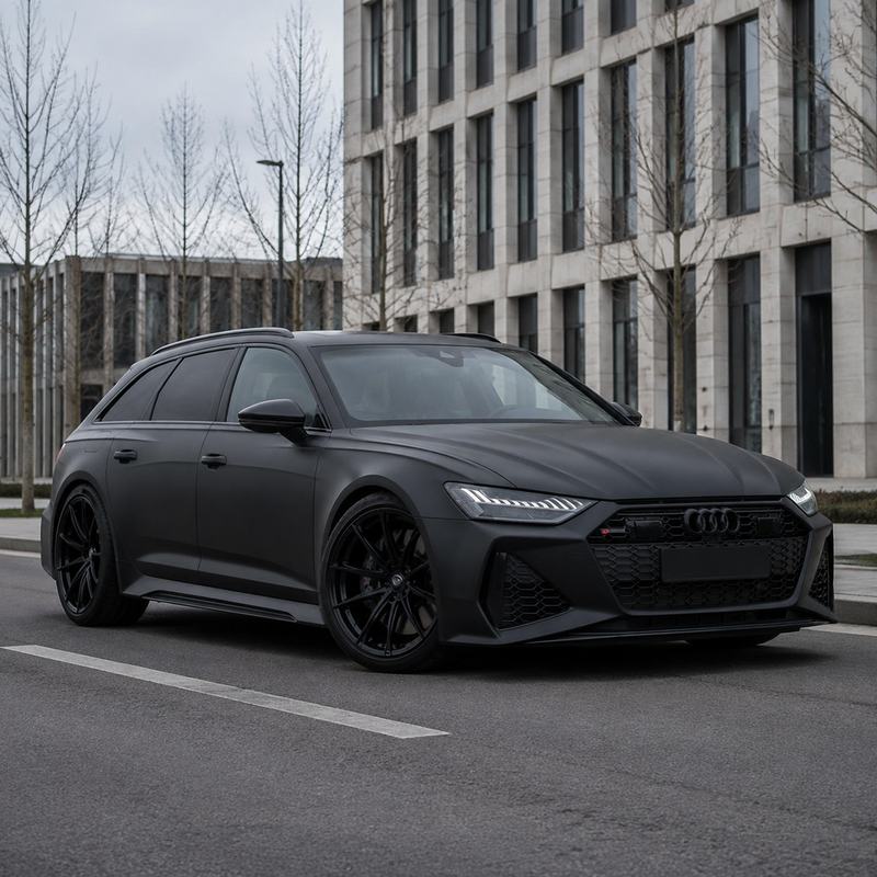 TPU Black Matte Vinyl Wrap view 2