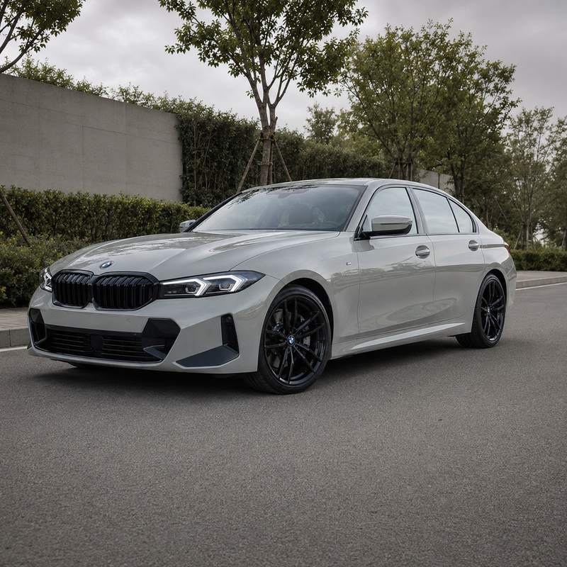 TPU Satin Alexander Silver Vinyl Wrap view 2