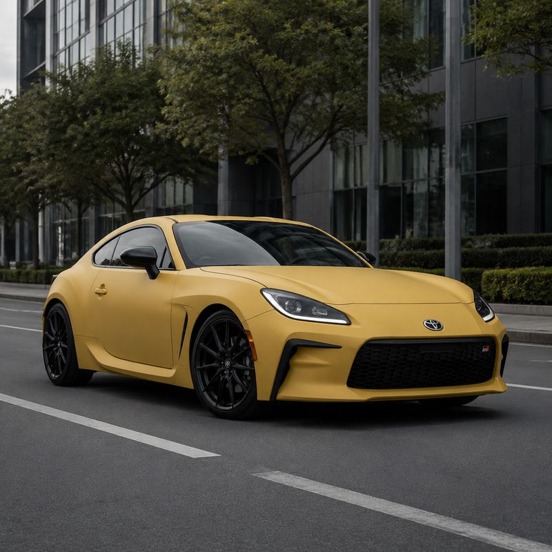 TPU Moran Yellow (Matte) Vinyl Wrap view 2