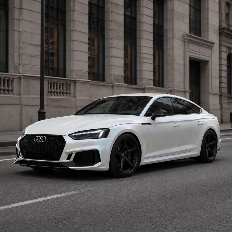 TPU Ultra-Matte Lridescent Dawn White Vinyl Wrap view 2
