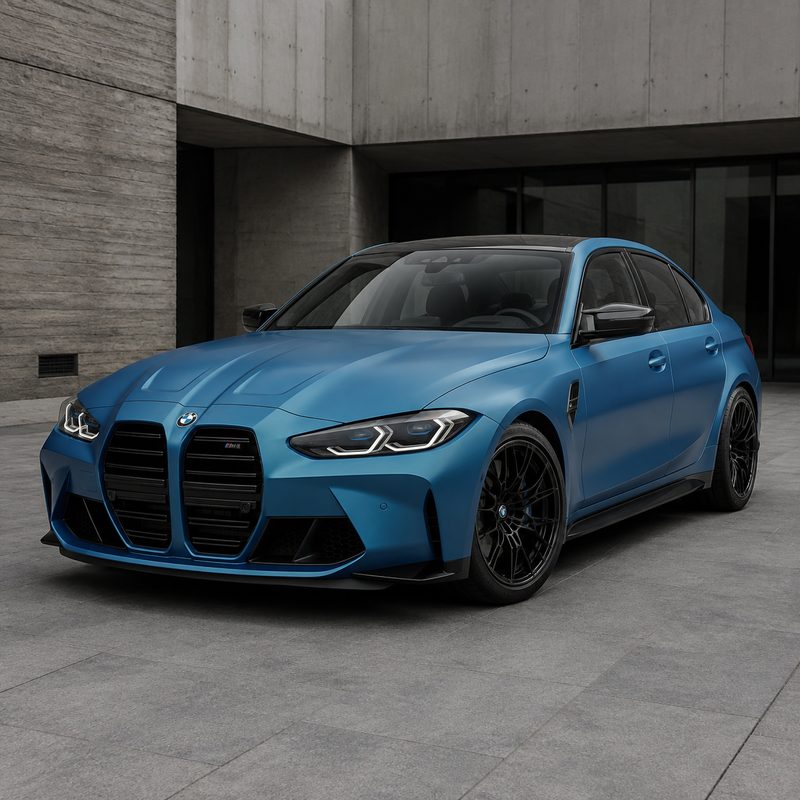 TPU Ultra Matte Liquid Metal Azure Vinyl Wrap view 2