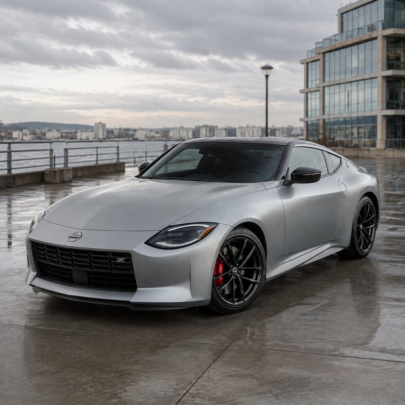 TPUSatin liquid silver Vinyl Wrap view 2