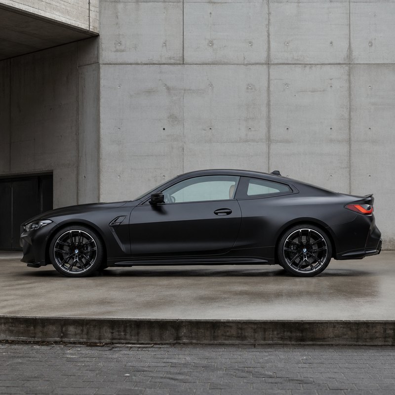 TPU Satin Black Vinyl Wrap view 2