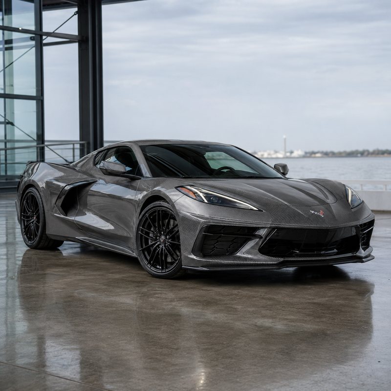 TPU Carbon Fiber Vinyl Wrap view 2