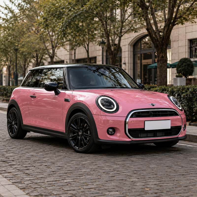 TPU Rouge Powder Pink Vinyl Wrap view 2