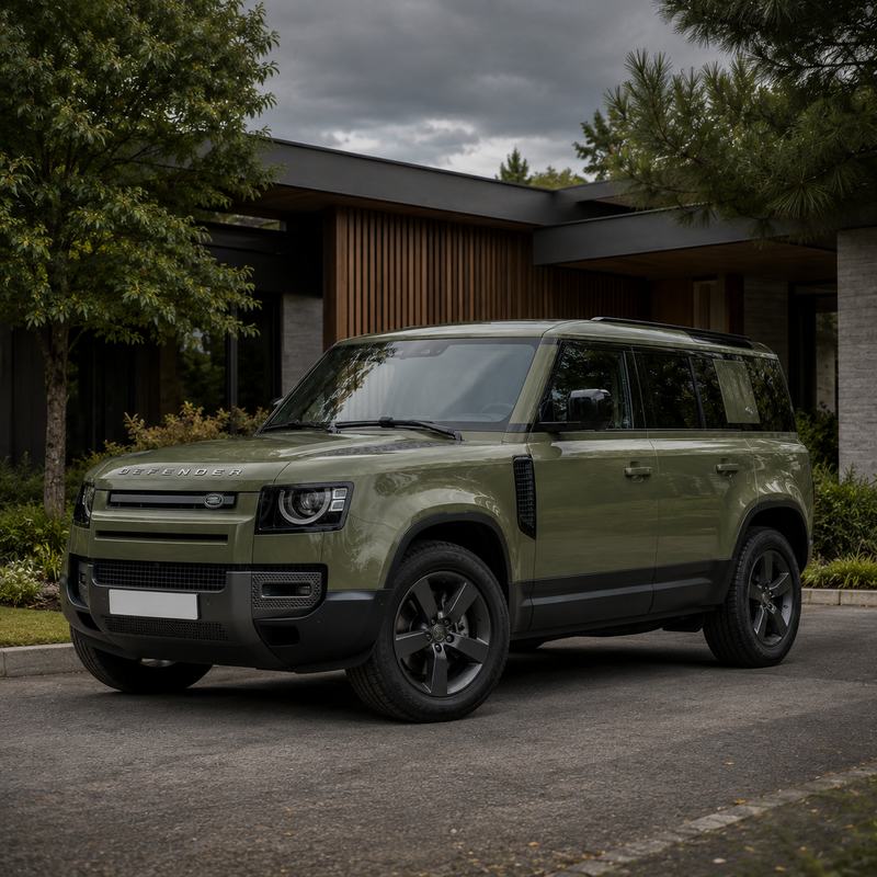 TPU Khaki Green Vinyl Wrap view 2