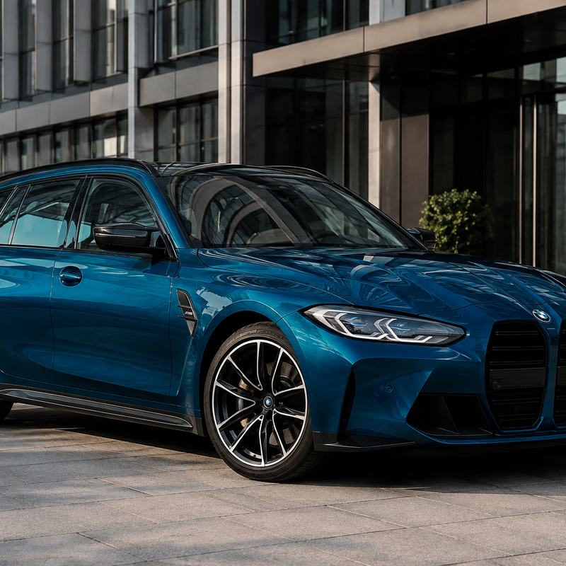 TPU Cement Gray Blue Vinyl Wrap view 2