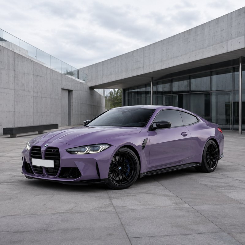 TPU Provence Purple Vinyl Wrap view 2
