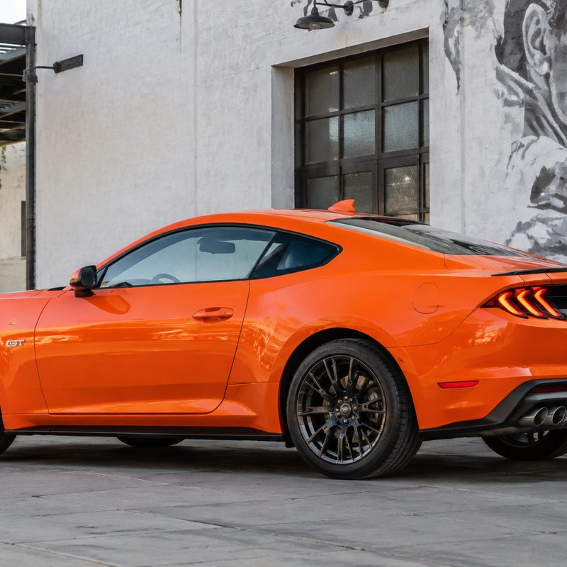 TPU Racing Orange Vinyl Wrap view 2