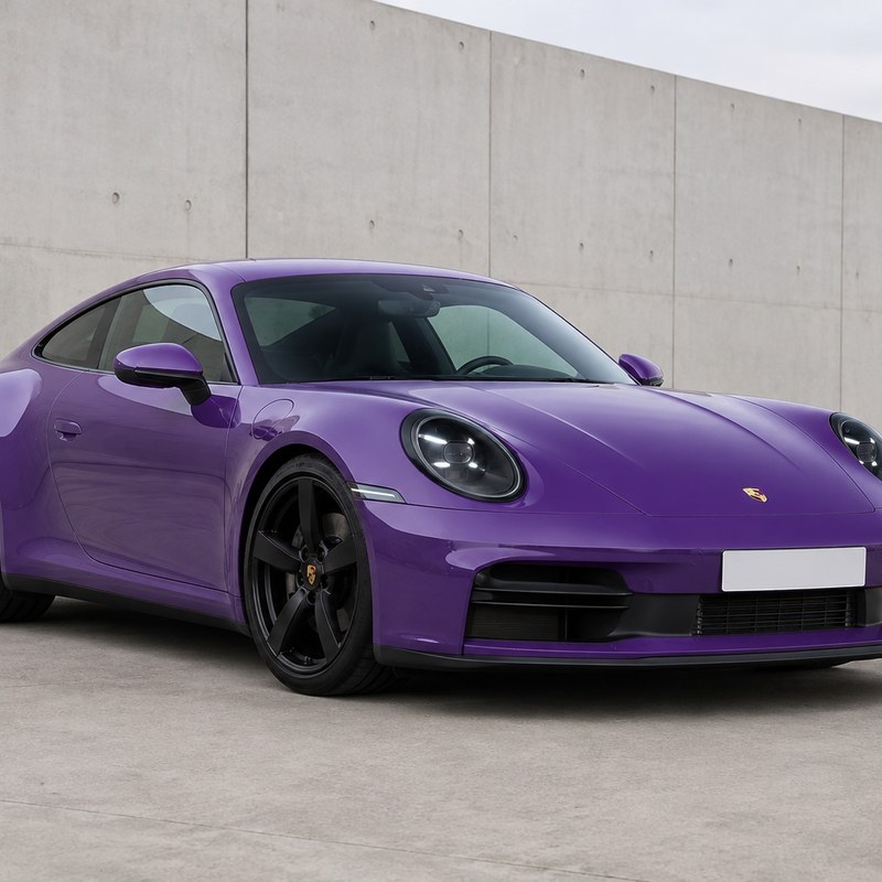 TPU Spiritual Realm Purple Vinyl Wrap view 2