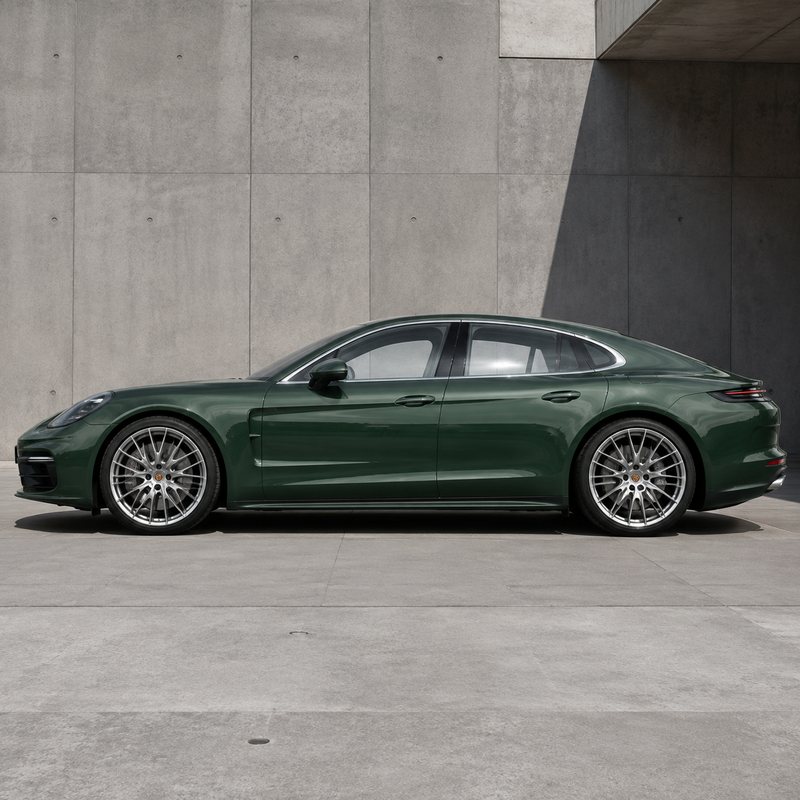 TPU Aventurine Green - Porsche Vinyl Wrap view 4