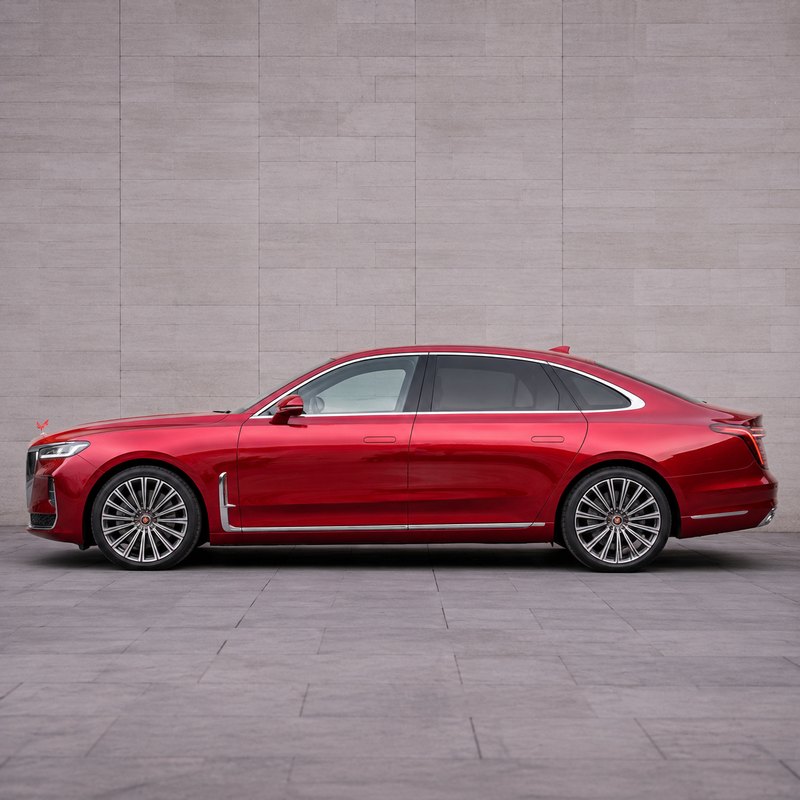 TPU Akakin-Hongqi Vinyl Wrap view 4