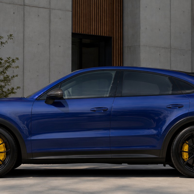 TPU Tanzanite Blue Vinyl Wrap view 4