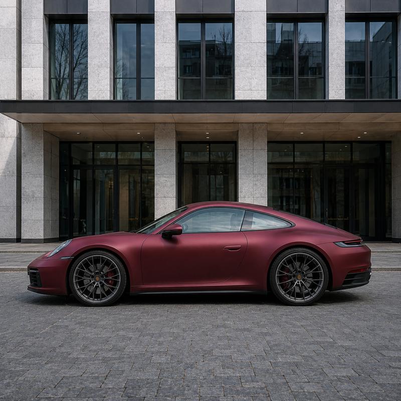 TPU Romanée Red (Matte) Vinyl Wrap view 4
