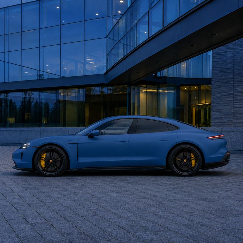TPU Somato Blue (Matte) Vinyl Wrap view 4