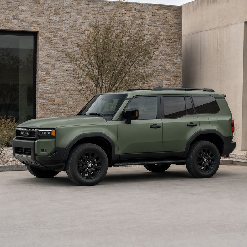 TPU Satin Army Green Vinyl Wrap view 4