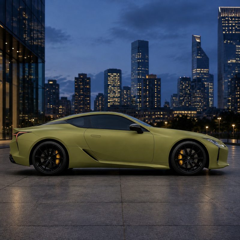TPU Satin-finish chrysoberyl Vinyl Wrap view 4