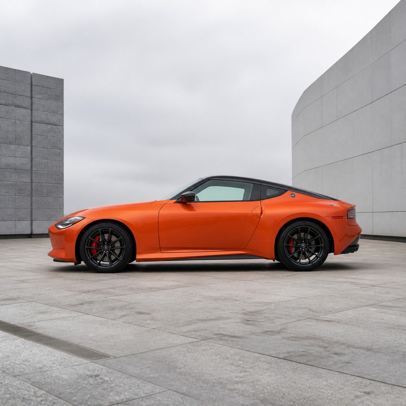 TPU Luminous Gold-Orange-Red Vinyl Wrap view 4