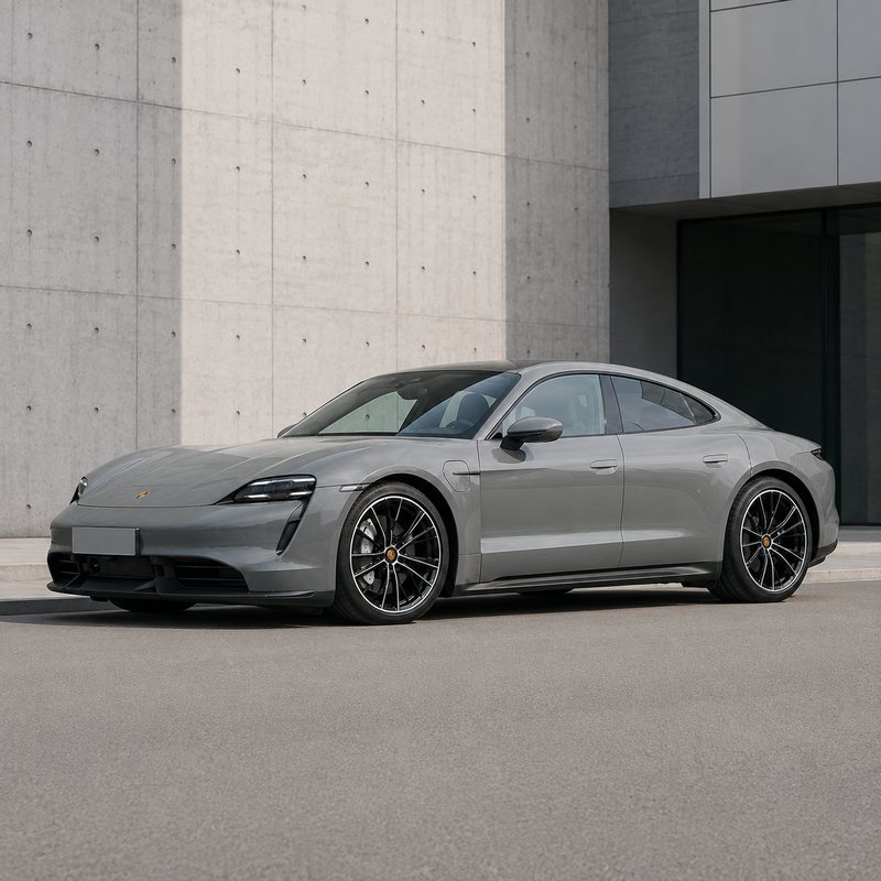 TPU Porsche Grey Vinyl Wrap view 4