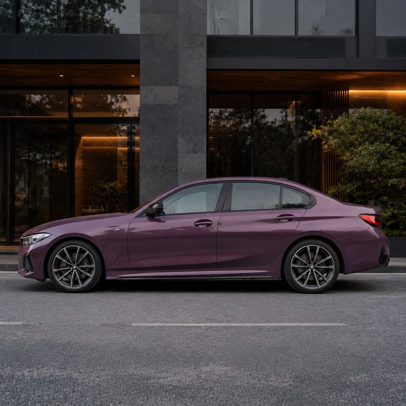 TPU Beetroot Purple Vinyl Wrap view 4
