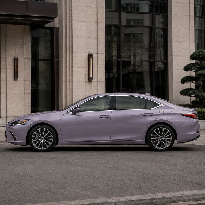 TPU Misty Grey Purple Vinyl Wrap view 4